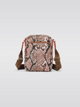 Micro Metro Crossbody - Brown Snake Oxford