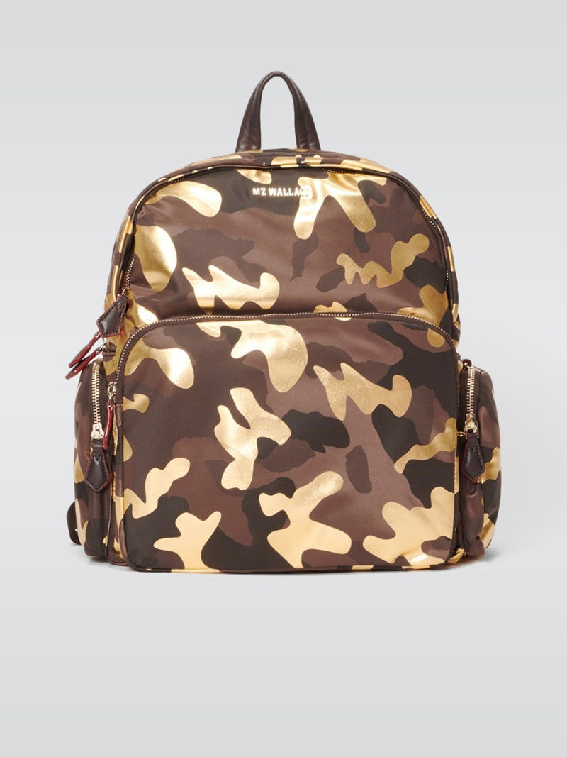 Bowery Backpack - Gold Camo Bedford