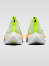 Nike Air Zoom Alphafly NEXT% Sneaker - Barely Volt-Black-Hyper Orange