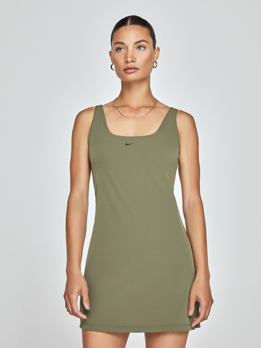 Nike Bliss Luxe Dress - Medium Olive/Clear Carbon38 Nike Bliss Luxe Dress - Medium Olive/Clear Carbon38