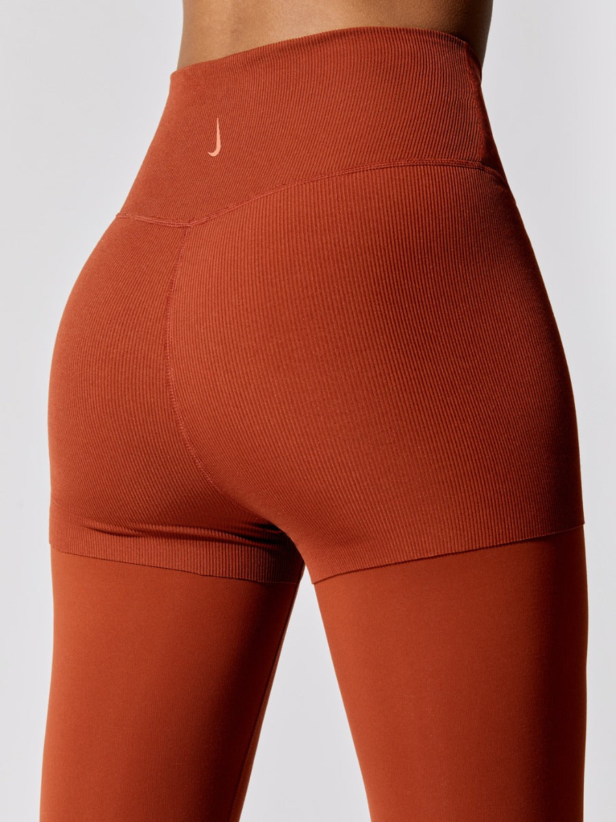 Yoga pants Relaxed Fit rust (orange), Online Shop