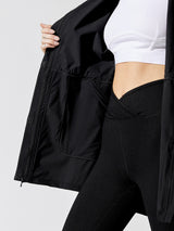 Nike Dri-FIT Bliss Luxe Anorak - Black-Clear