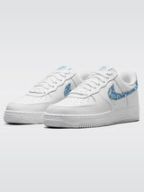 Nike Air Force 1 ’07 Essential Sneaker - White-Worn Blue-White-White