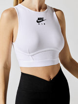 Nike Sportswear Air Rib Tank - White-Black