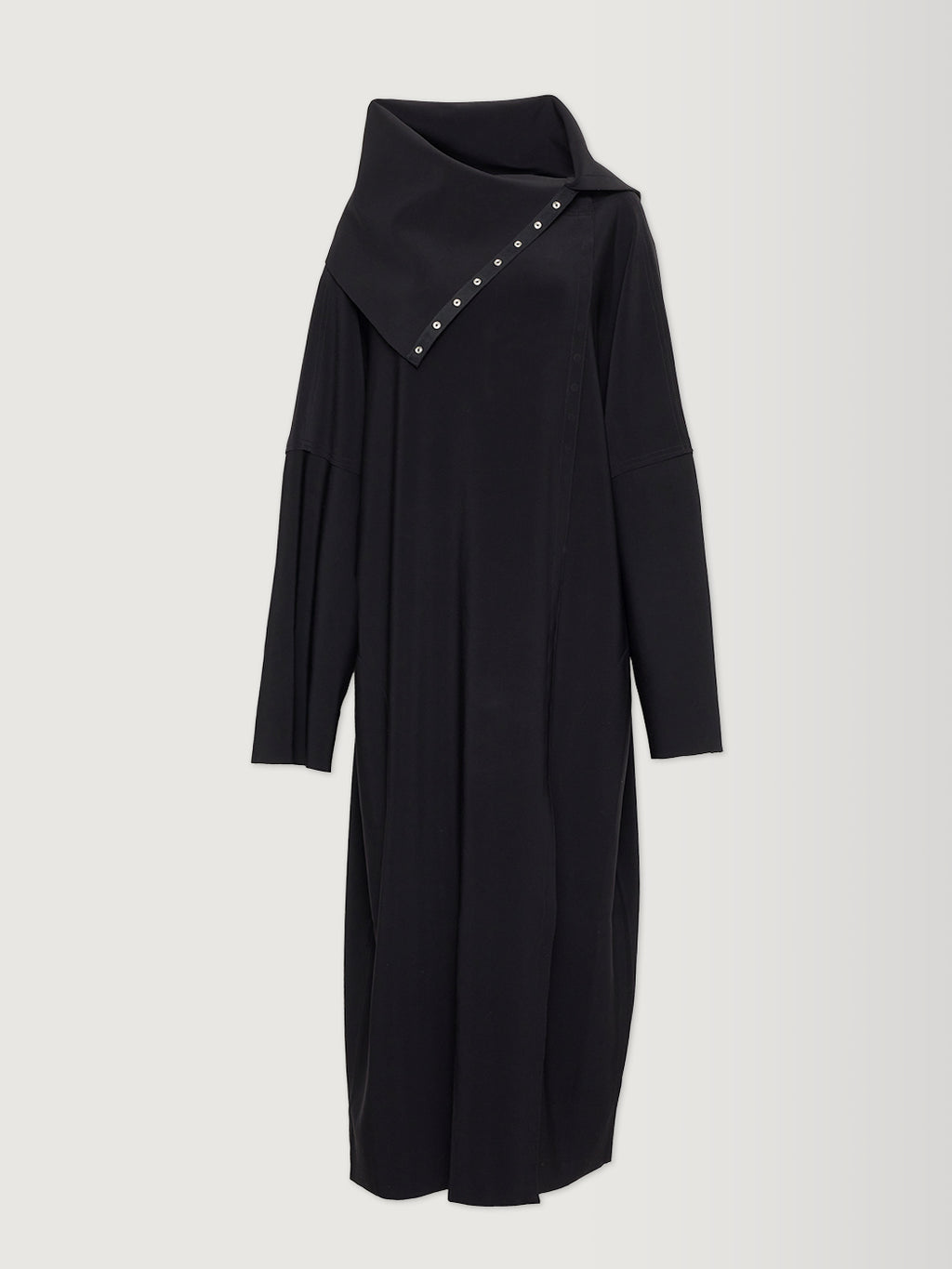 Bonded Oversized Side Snap Jacket To Midcalf