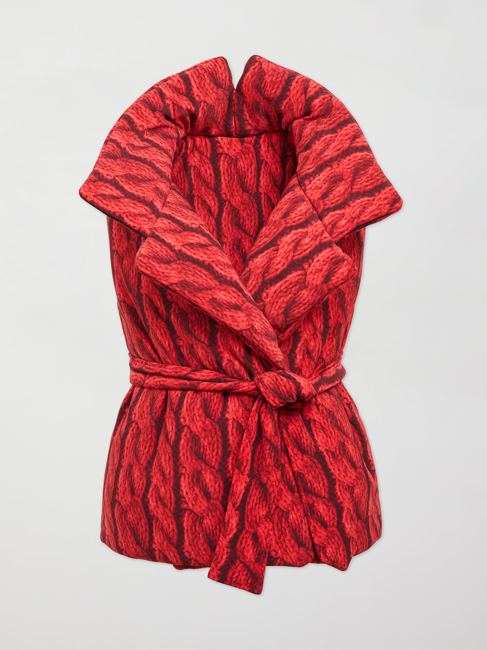Sleeveless Sleeping Bag Vest RED CABLE – Carbon38