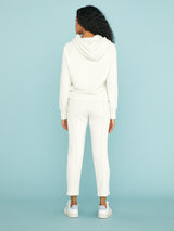 Lisse Pullover Hoodie - Soft White