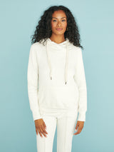 Lisse Pullover Hoodie - Soft White