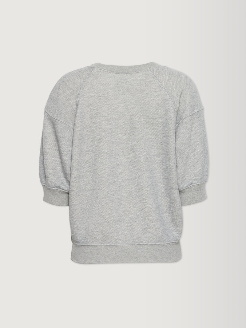 Mini Short Sleeve Pullover - Heather Grey