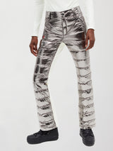 Talia Quilted Pant - Silver Hp Foil