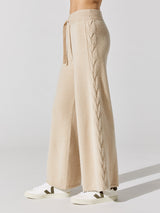 Erica Cashmere Pants - Biscuit