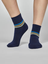 Phoebe Ankle - Navy