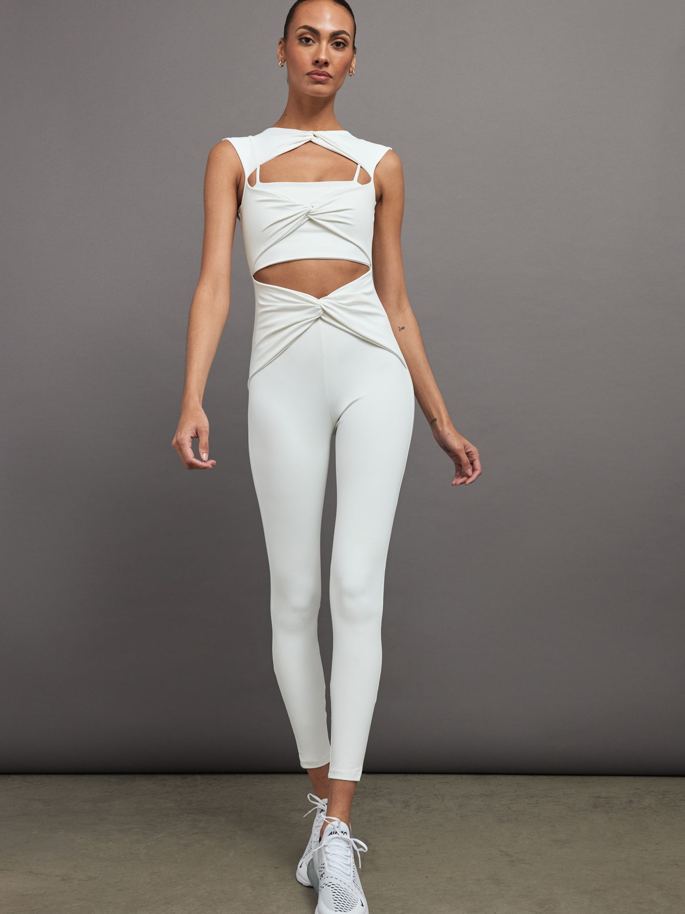 Lauren Rib Suit Black / Chantilly main image 0