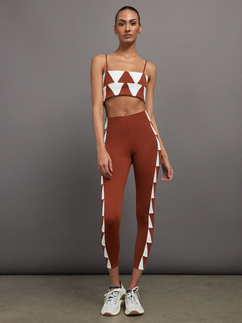 Symbole Legging - Maroon/Chantilly  Carbon38