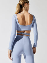 Tulip Top - Light Blue