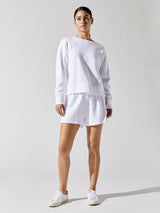 Tyler Pullover Sweatshirt - White