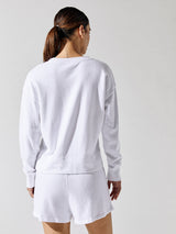 Tyler Pullover Sweatshirt - White