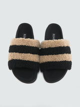 Fuzzy Prism - Beige/Black