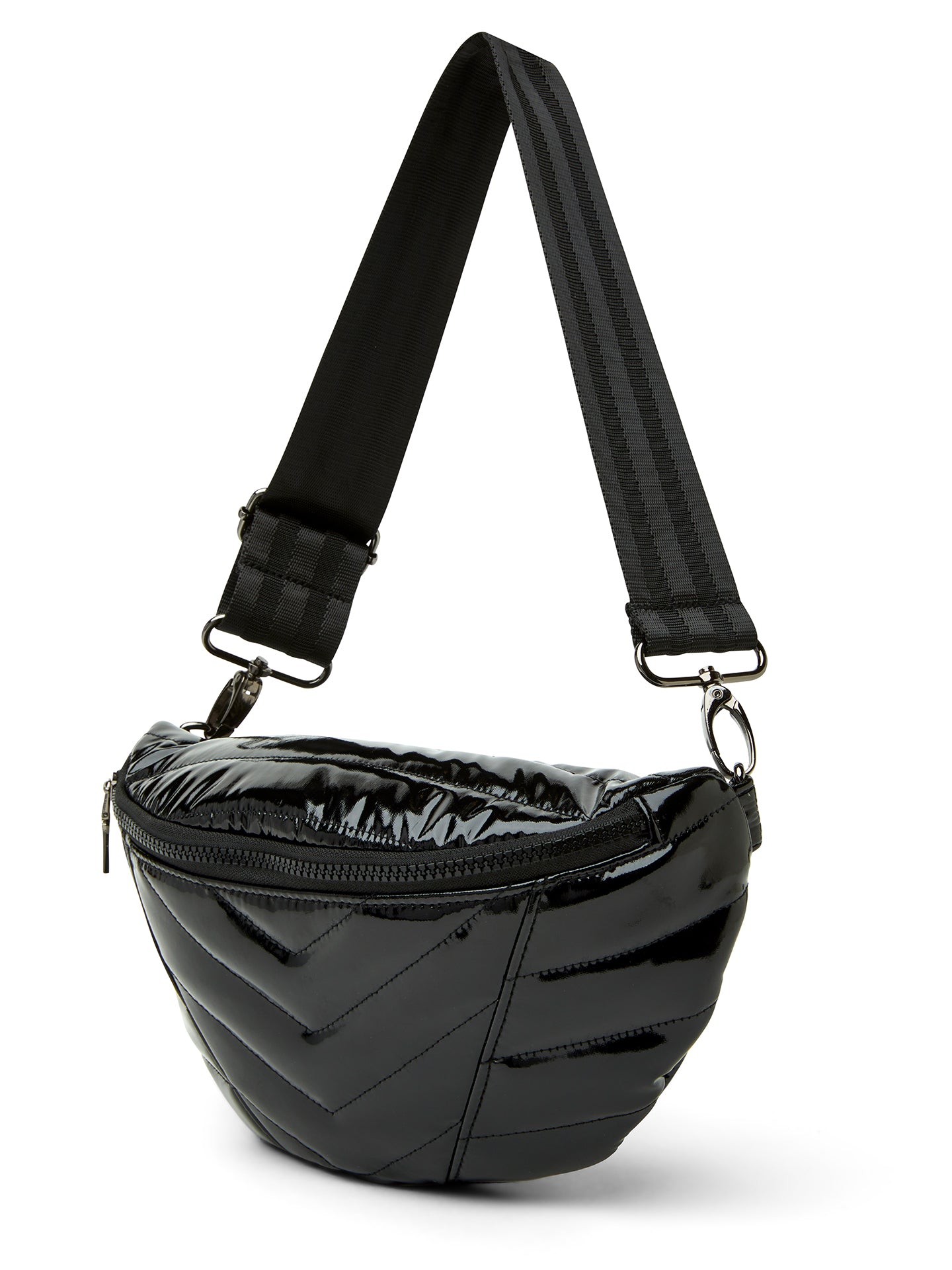 Runaway leather handbag Fendi Blue in Leather - 36528354