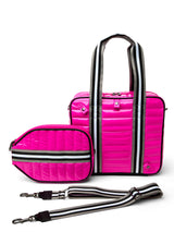 SPORTY SPICE PICKLEBALL BAG - SIZZLING PINK PATENT