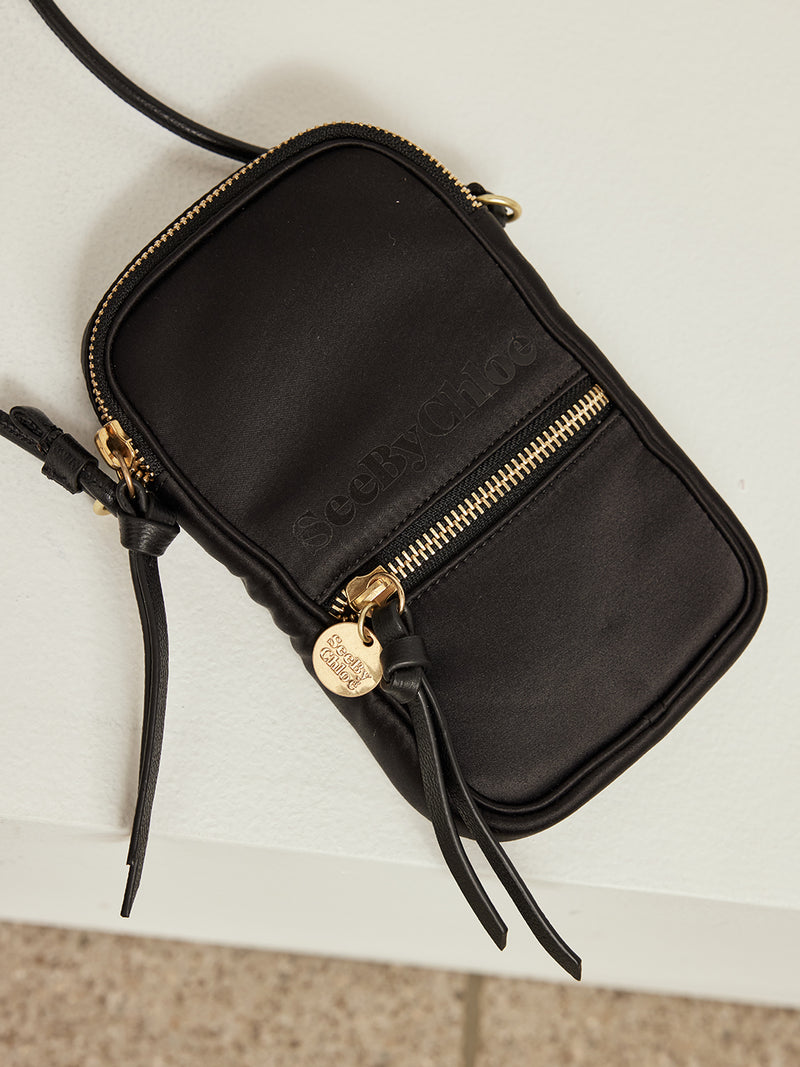 See By Chloé See By Chloé Essential Phone Holder With Strap in