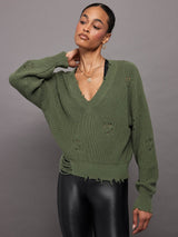 SYD SWEATER - OLIVE