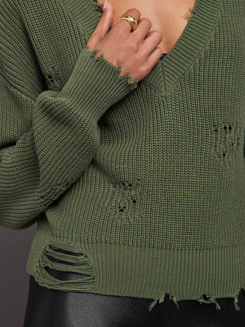 SYD SWEATER - OLIVE