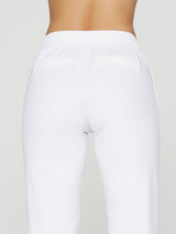 Drawstring Pants - White