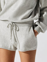 Funnel Neck Romper - Heather Ash