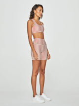 Sg Intent Hw Biker Short - Amore Stripe Print