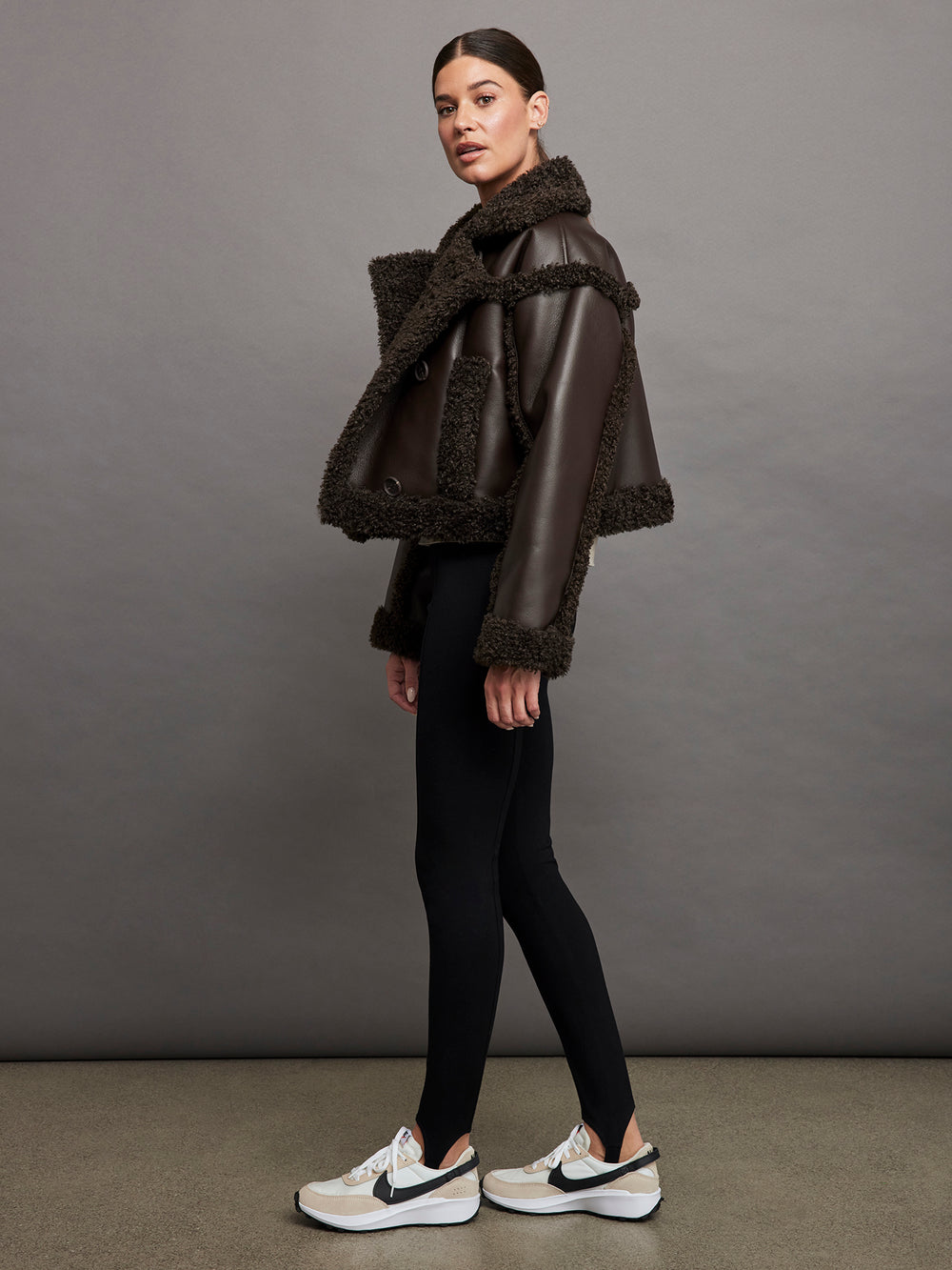 Kristy Jacket - Dark Brown/Dark Brown