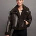 Kristy Jacket - Dark Brown/Dark Brown