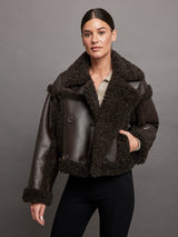 Kristy Jacket - Dark Brown/Dark Brown