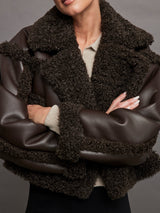 Kristy Jacket - Dark Brown/Dark Brown