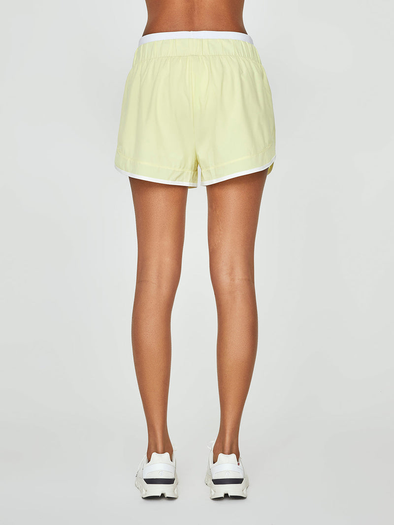 On Your Marks 4” Running Shorts - Waterlily Yellow