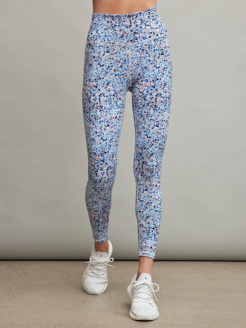 Terrazzo TLC Legging - BLUE/MULTI