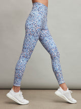 Terrazzo TLC Legging - BLUE/MULTI