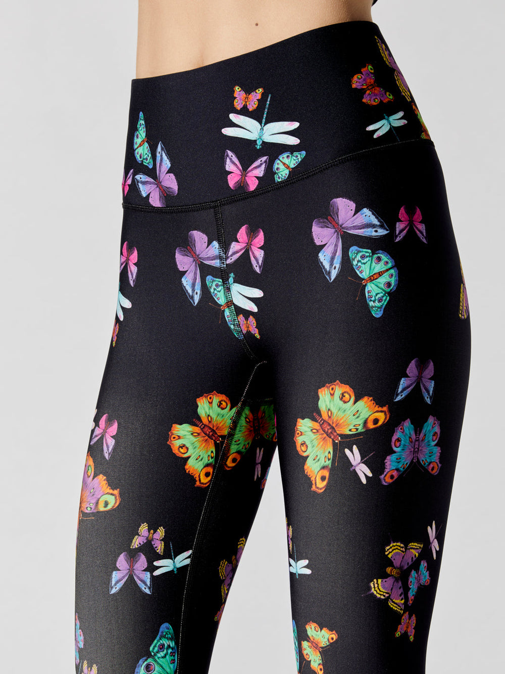 Neon Butterflies Duo Knit 7/8 Legging - Neon Butterflies – Carbon38