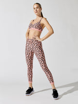 Rose Cheetah Midi Pant - Animal