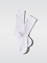 Malloy Everyday Sock - White