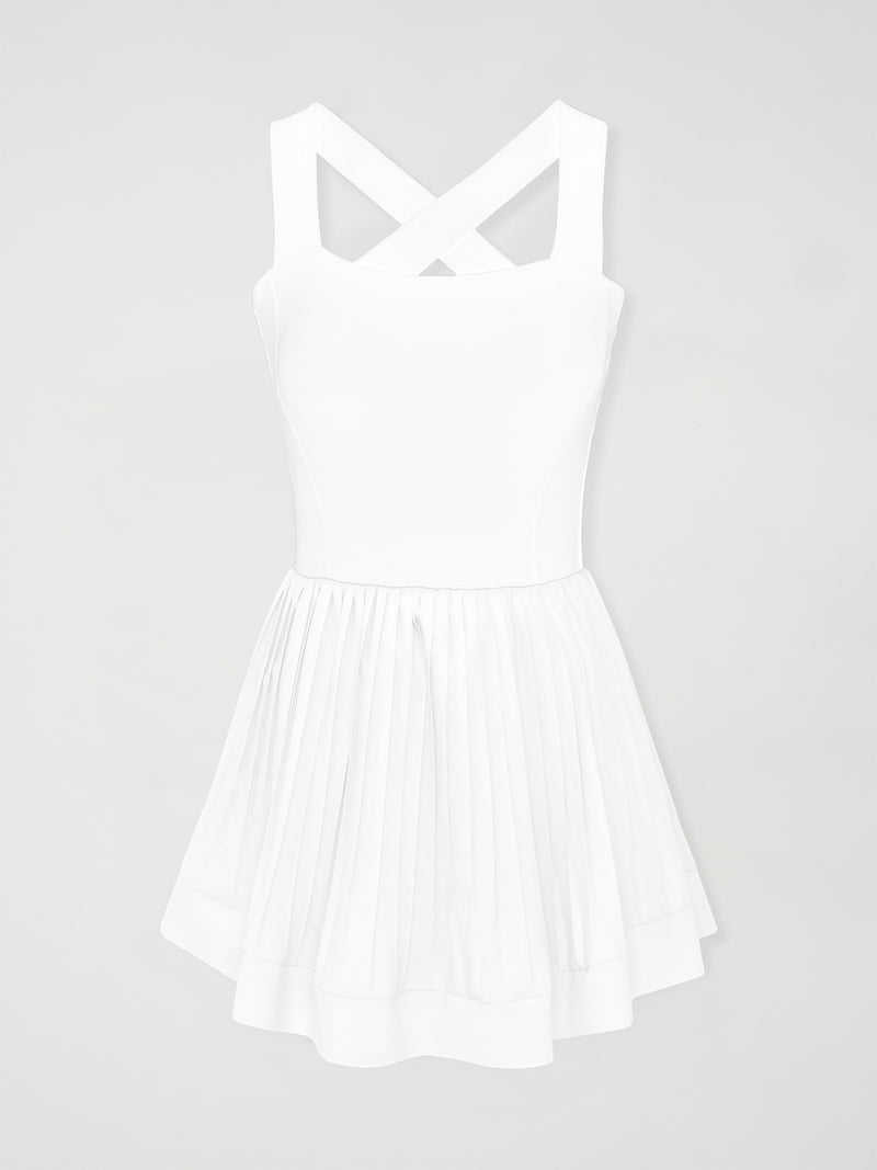Carina Dress - White