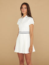 Amar Tennis Dress - Snow White