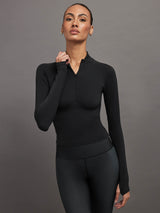 HELENA MID LAYER - BLACK