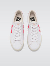 Esplar-se Canvas Low Top Sneaker - White-Rose-Fluo-Petale