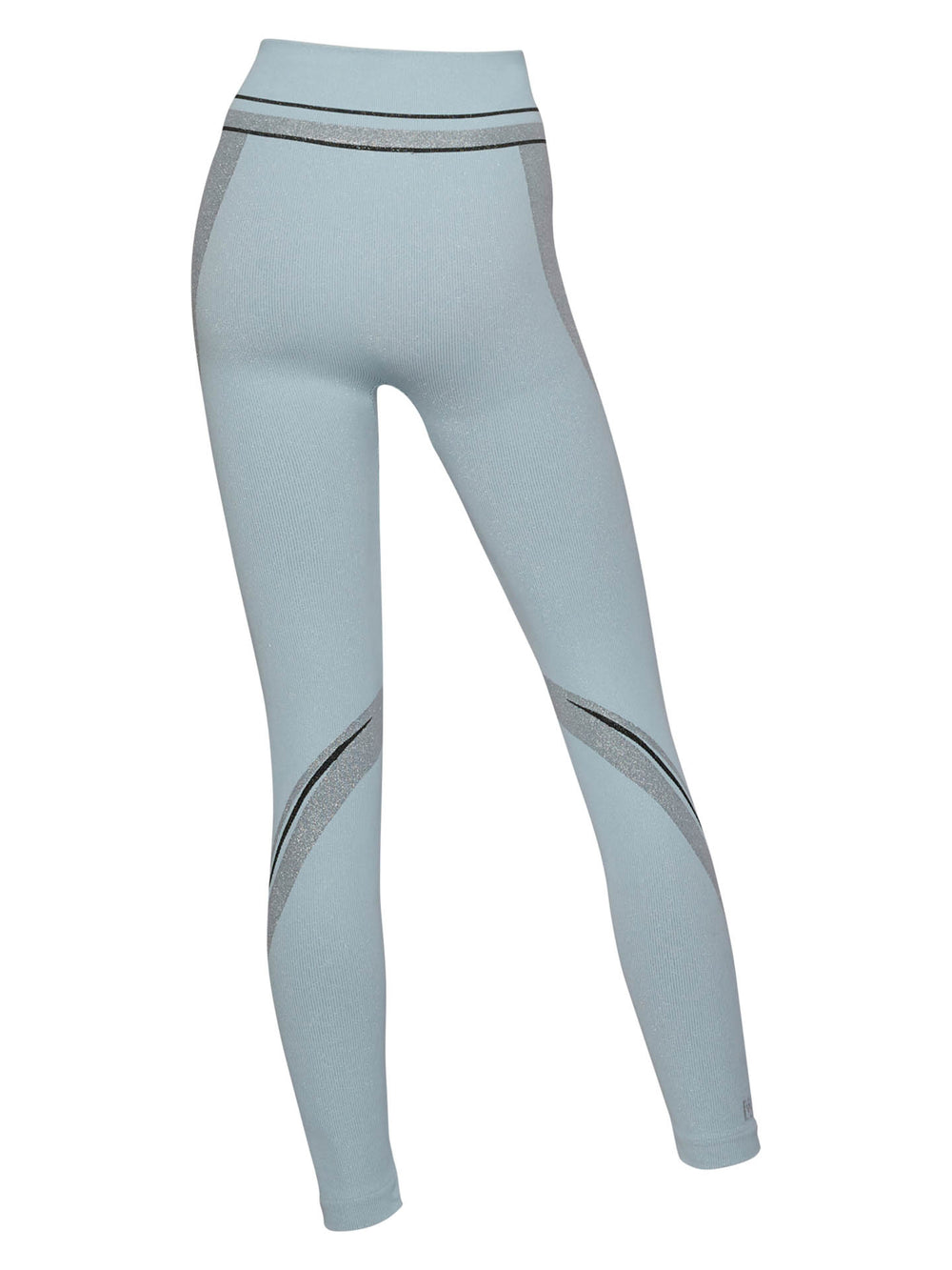 Women's High Waist, Full Length Leggings - Flawless Leggings - Aquamarine