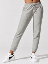 Waffle Pull On Pant - Medium Heather Grey