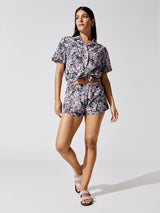 Claudia Short - Black Floral