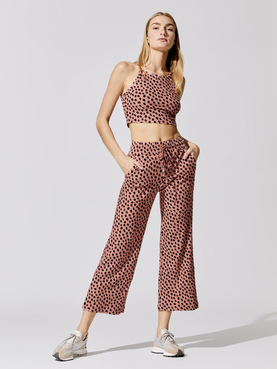 Hailey Pant - Mauve Shadow Spot