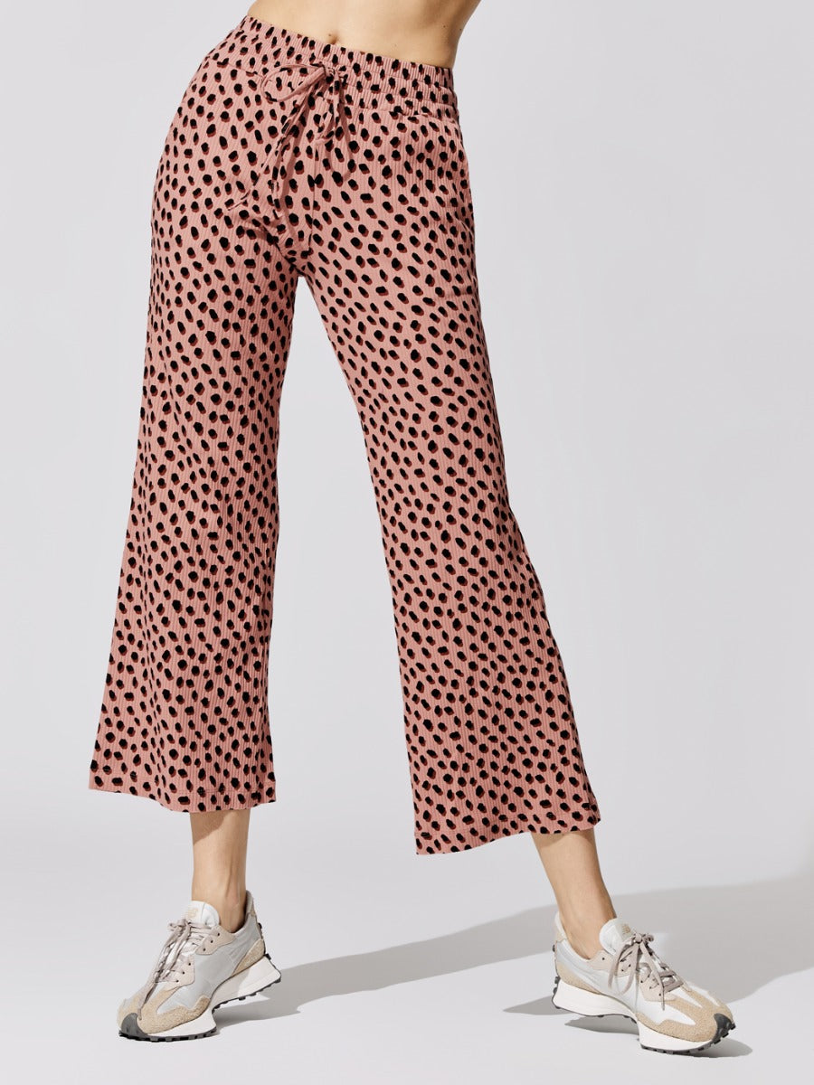 Hailey Pant - Mauve Shadow Spot