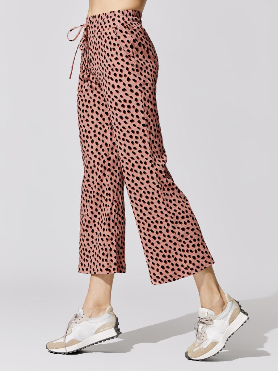 Hailey Pant - Mauve Shadow Spot